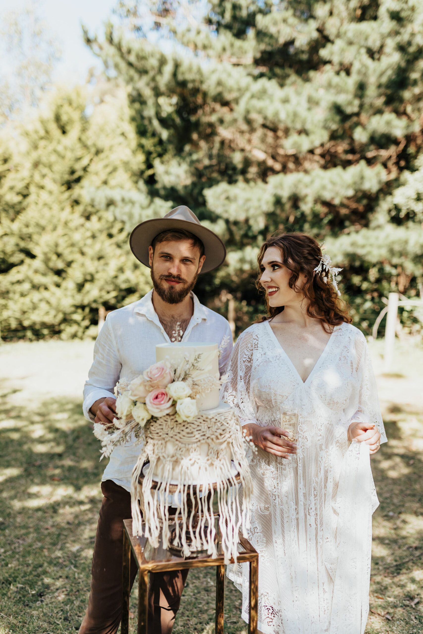 Boho wedding inspiration shoot at Folly Farm in the Dandenong Ranges by Wild Heart Events and My Scandi Style Photography.