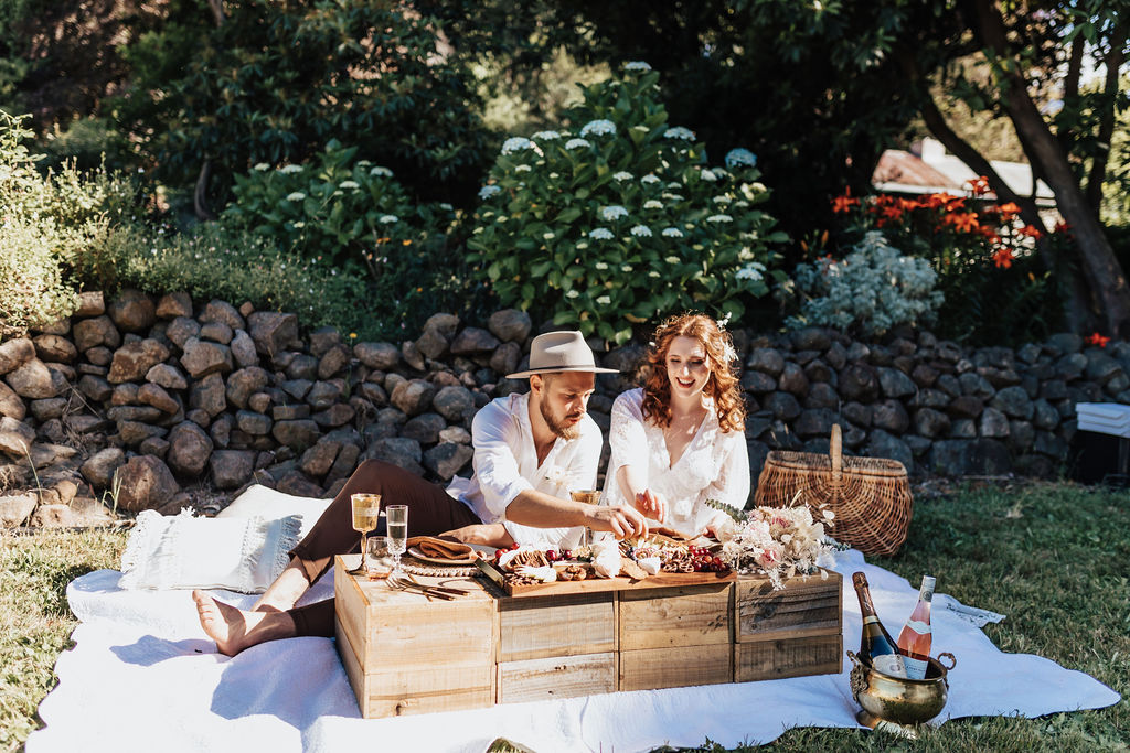 Boho wedding inspiration shoot at Folly Farm in the Dandenong Ranges by Wild Heart Events and My Scandi Style Photography.