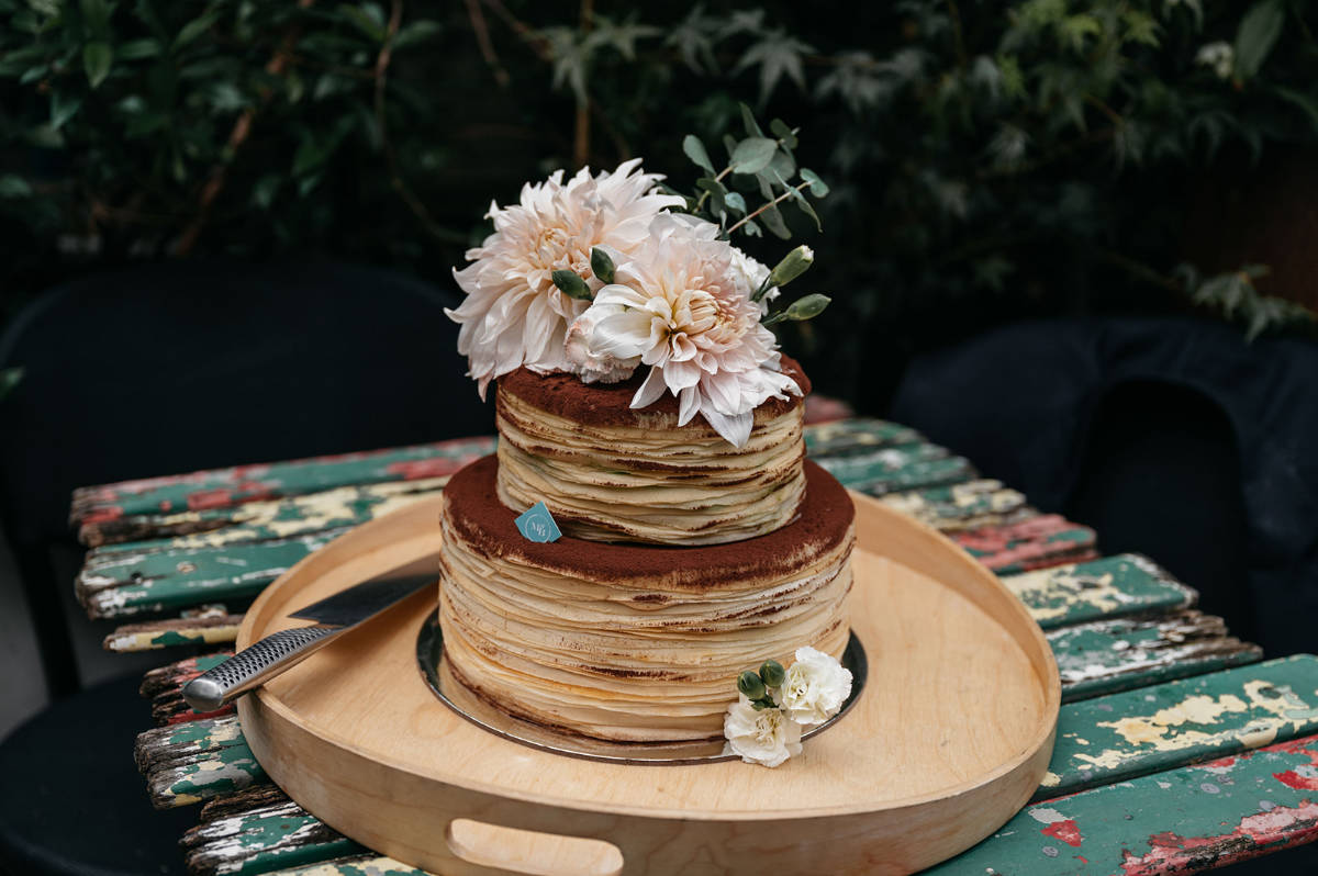 Inner city garden wedding at Glasshaus. Photos by Wren Steiner. Jessie + Tom