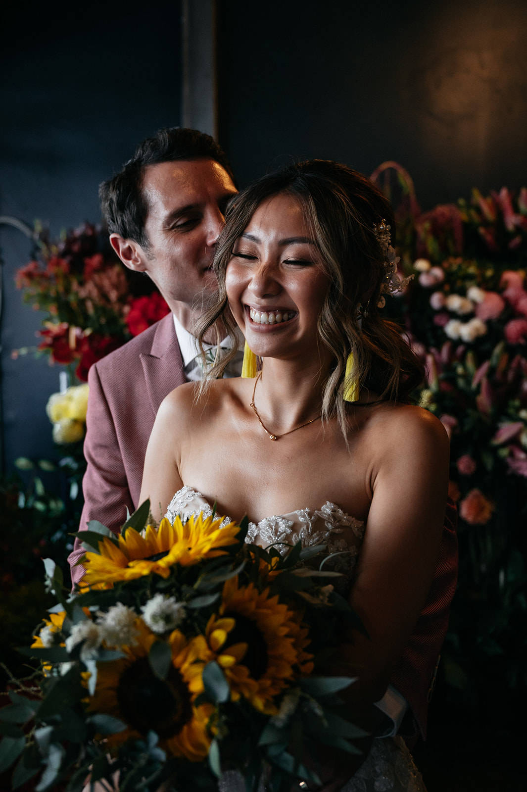 Inner city garden wedding at Glasshaus. Photos by Wren Steiner. Jessie + Tom