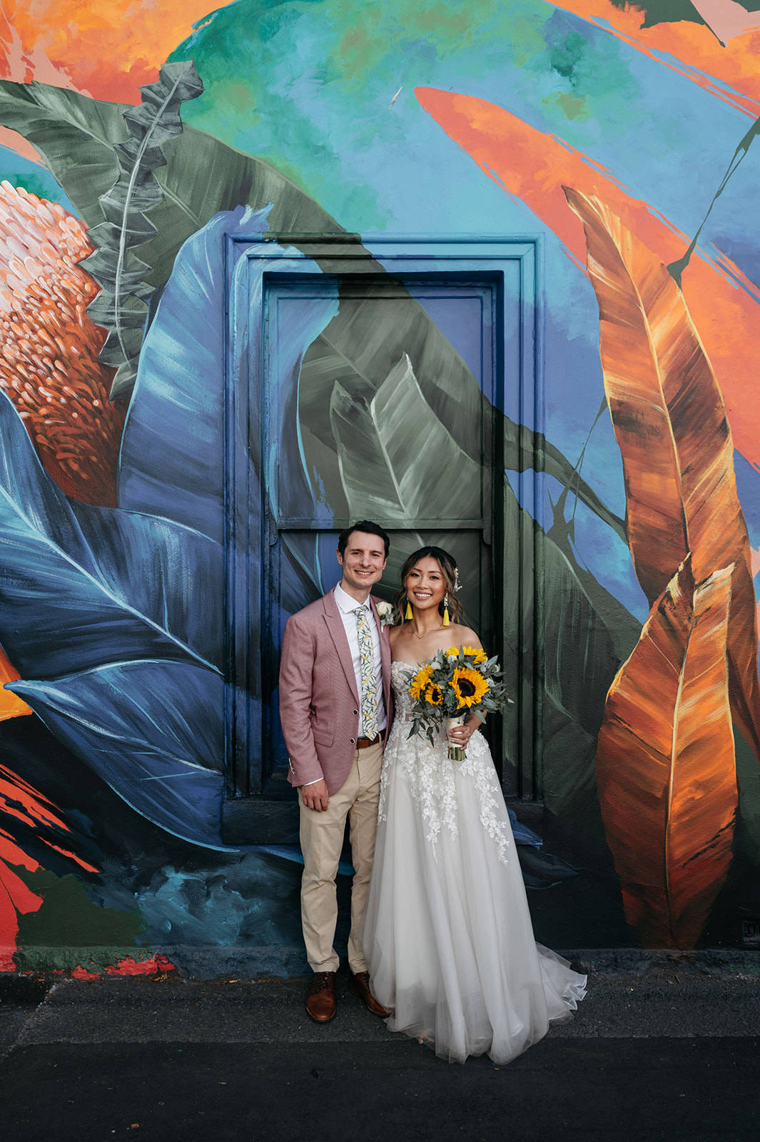 Inner city garden wedding at Glasshaus. Photos by Wren Steiner. Jessie + Tom