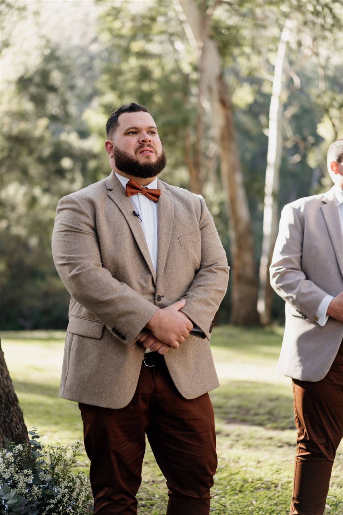 Modern rustic style at Tenayah and Josh's Gordon Country wedding in QLD, photographed by Sam Wyper Photography.