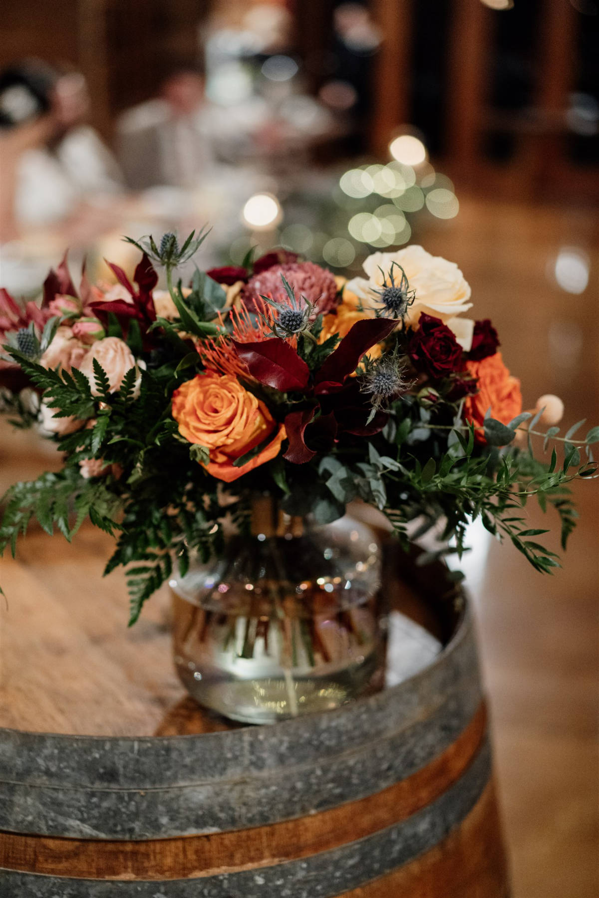 Modern rustic style at Tenayah and Josh's Gordon Country wedding in QLD, photographed by Sam Wyper Photography.