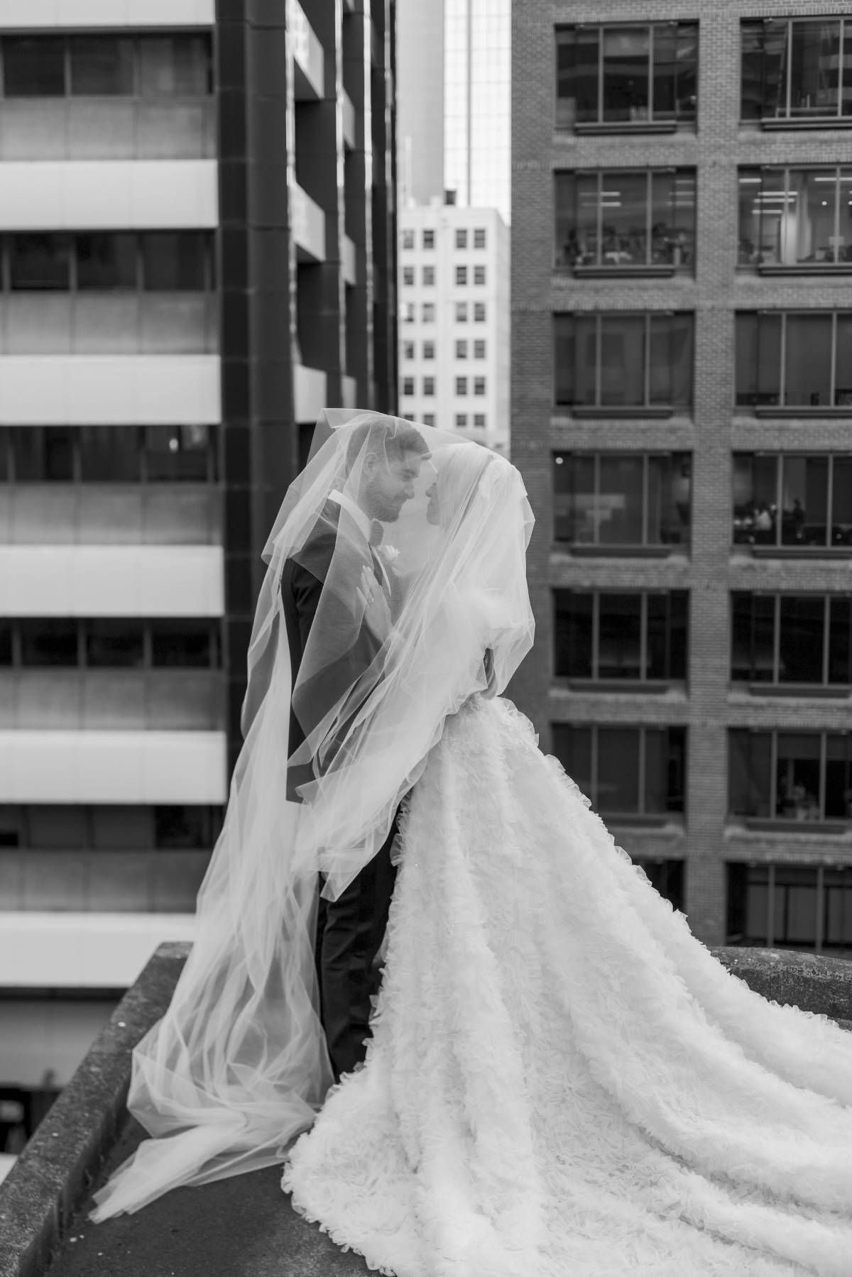 Luxury wedding at Hyatt Regency Sydney for Bianca and Bobby. Photos by Inlighten Photography