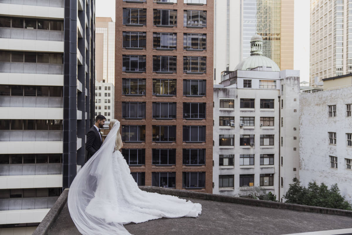 Luxury wedding at Hyatt Regency Sydney for Bianca and Bobby. Photos by Inlighten Photography