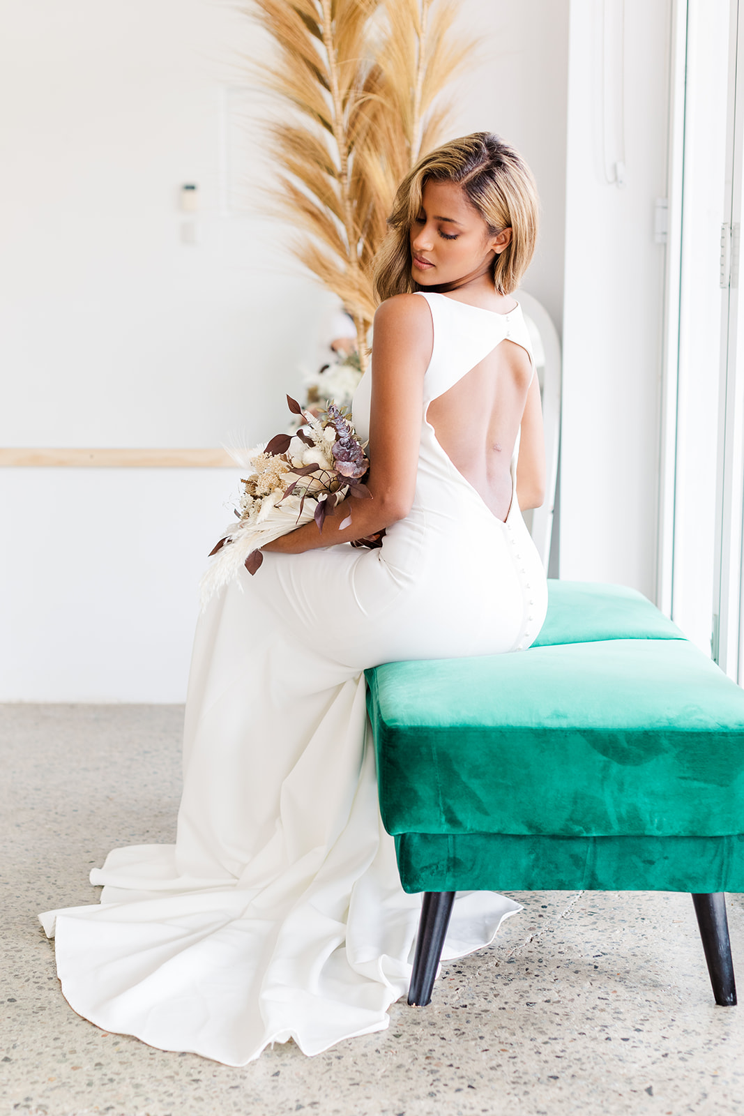 Luxhub Perth winter wedding bridal styled shoot. Photographed by Heather East.