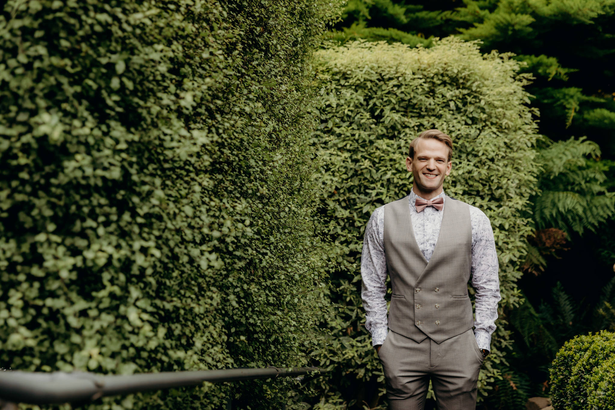 Lyrebird Falls Dandenong Ranges Wedding, classic and romantic, for Grace & Mike. Photos by T-One Image