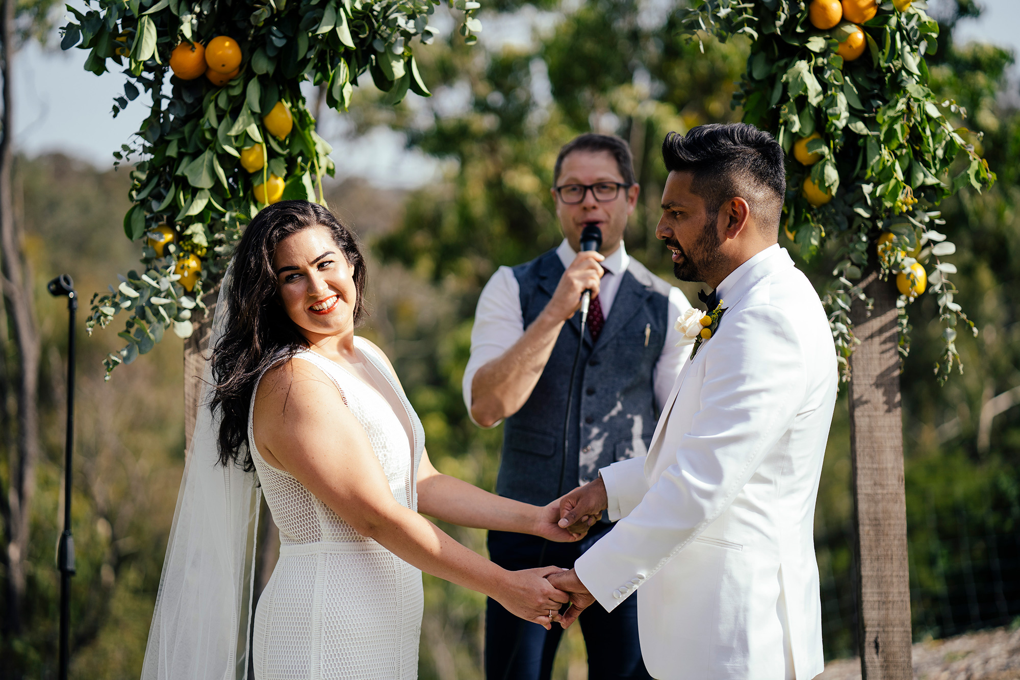 Natalie Justin Summery Colourful Fruity Wedding Motta Weddings 017