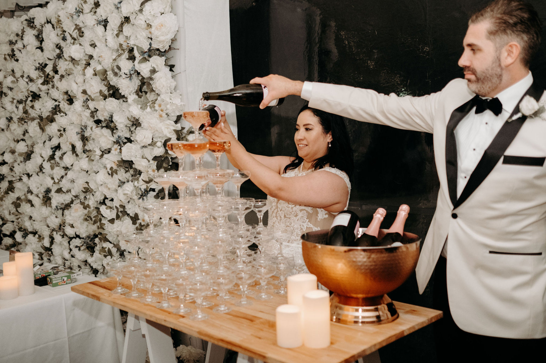 Luxury marquee wedding for Vanessa and Joe at Peterson House Hunter Valley. Planned and styled by Hunter Events NSW. Photographed by Popcorn Photography