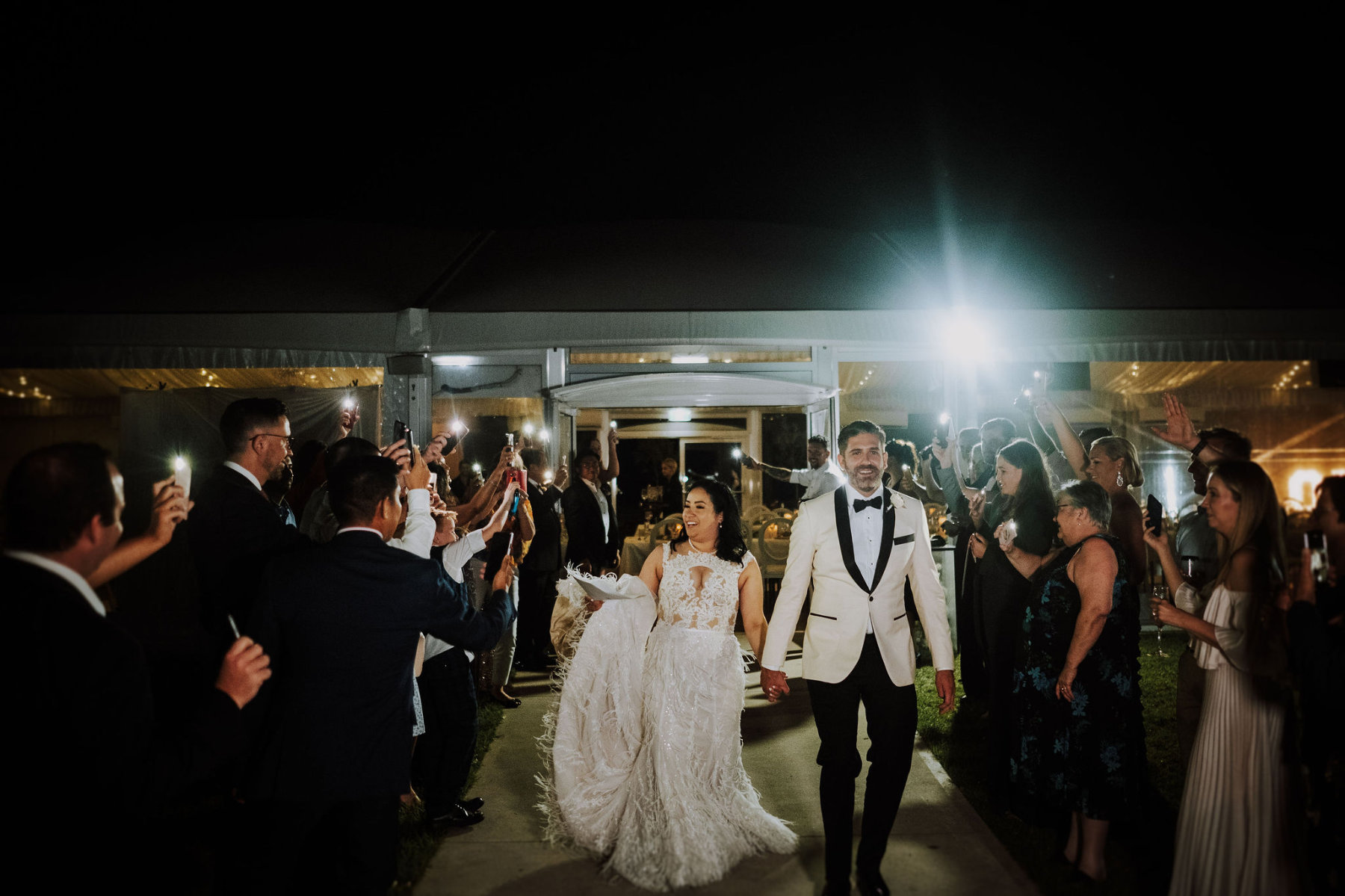 Luxury marquee wedding for Vanessa and Joe at Peterson House Hunter Valley. Planned and styled by Hunter Events NSW. Photographed by Popcorn Photography