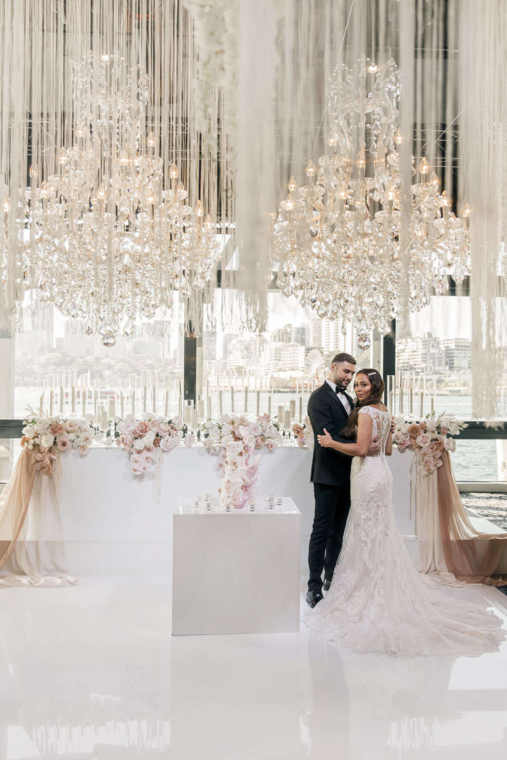 Waterfront luxury on show at this Pier One Sydney wedding styled shoot