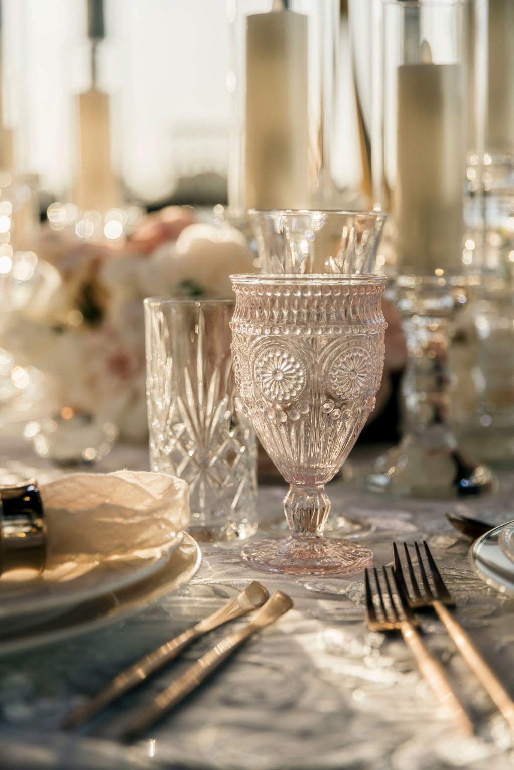 Luxury waterfront wedding styled shoot. Produced by Kate & Co, shot by Inlighten Photography.