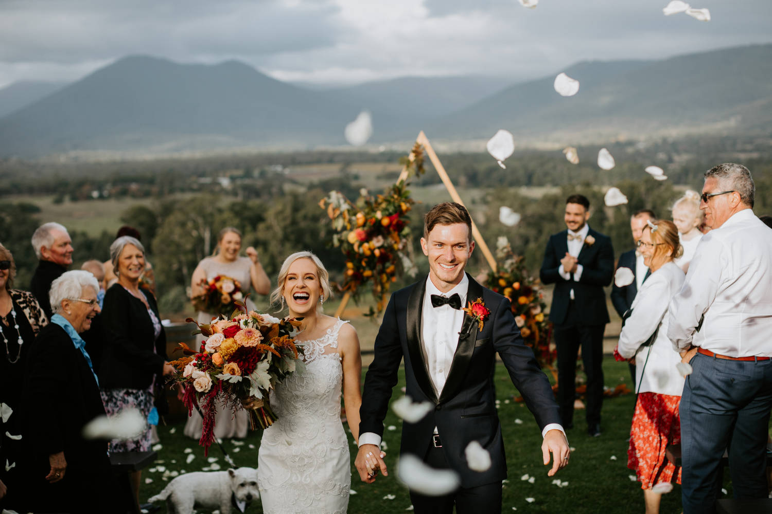 Classic elegant style for Jess and Jack at their Riverstone Estate wedding, Yarra Valley, by Dan Brannan Photography.