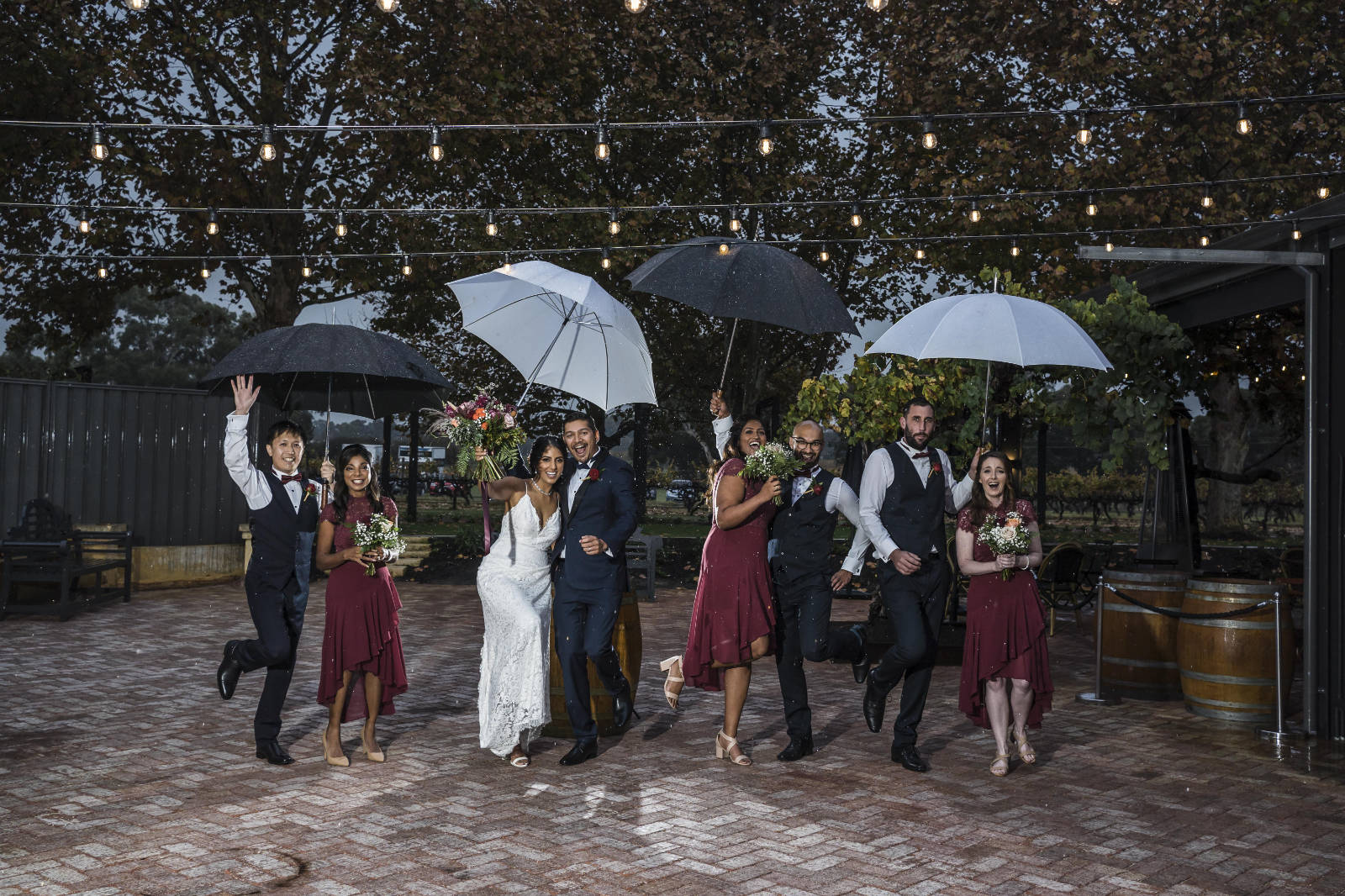 Sandalford Wines wedding in Perth Swan Valley for Niya and Aaron. Photos by Paul Winzar Photography