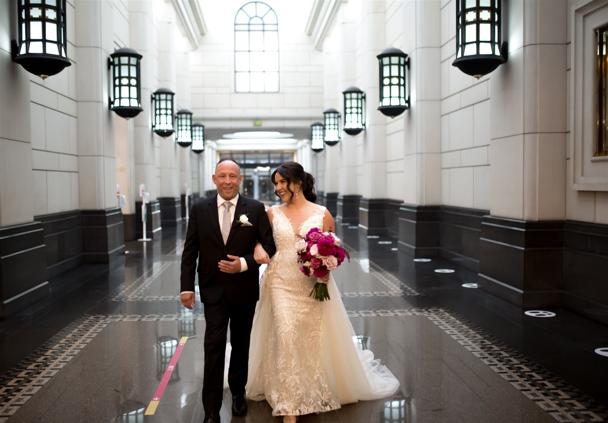 State Library Victoria wedding by Showtime Events. Photos by White Vine Photography. Darcy & Brayden