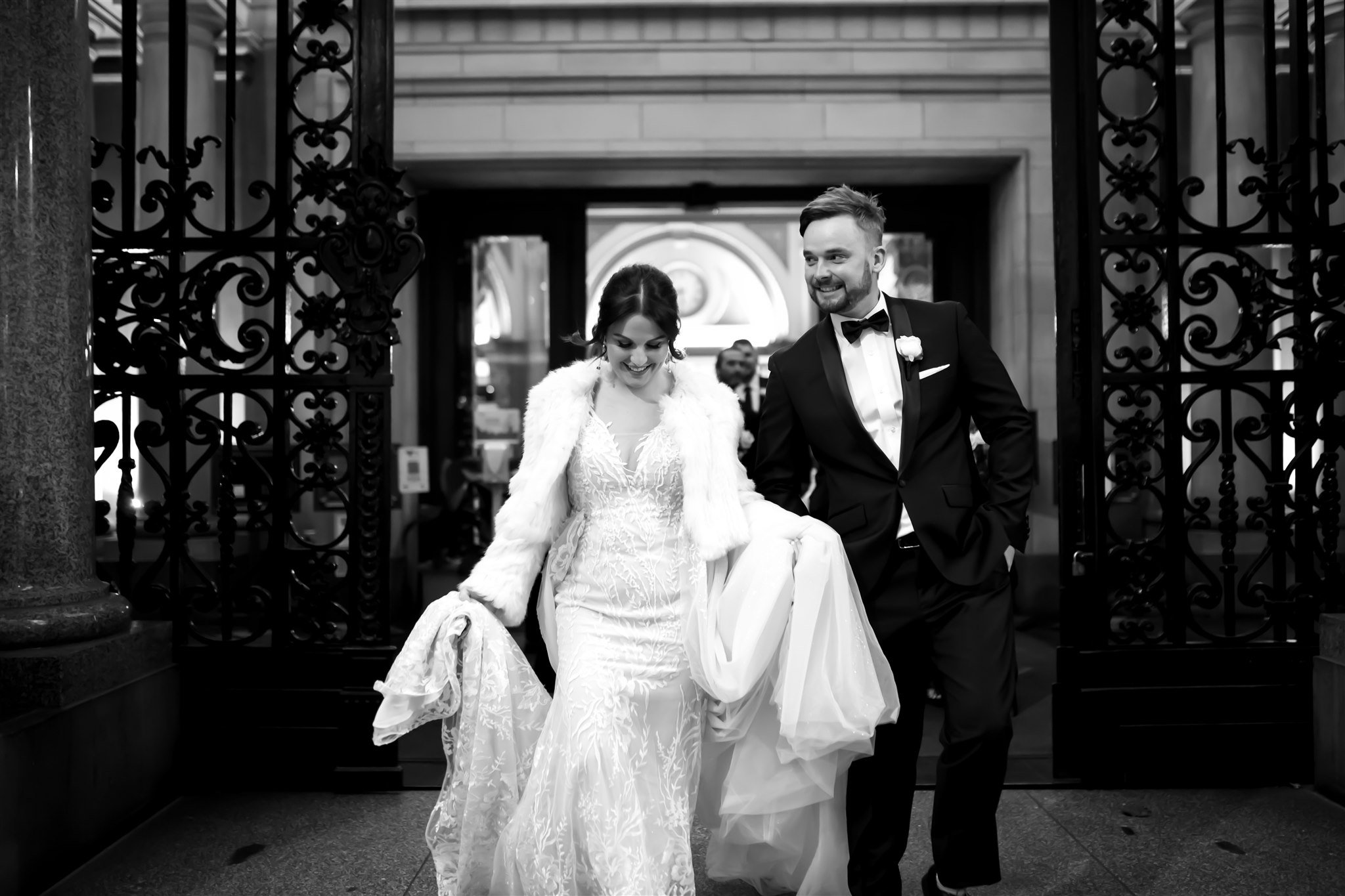 State Library Victoria wedding by Showtime Events. Photos by White Vine Photography. Darcy & Brayden