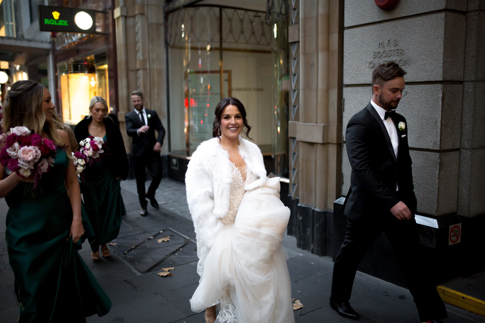 State Library Victoria wedding by Showtime Events. Photos by White Vine Photography. Darcy & Brayden