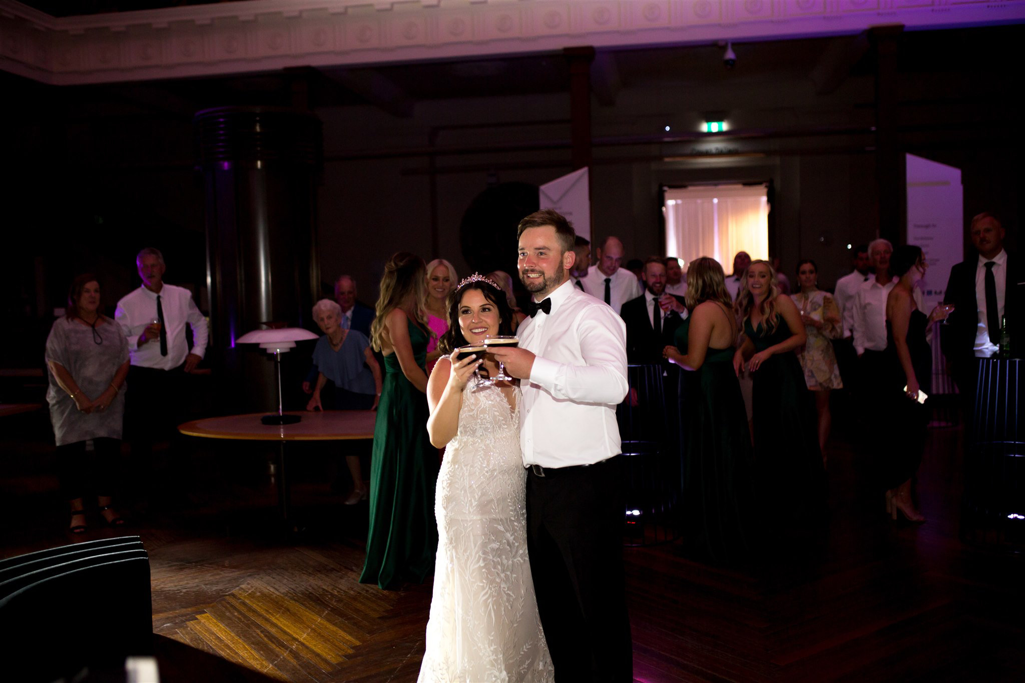 State Library Victoria wedding. Photos by White Vine Photography. Darcy & Brayden