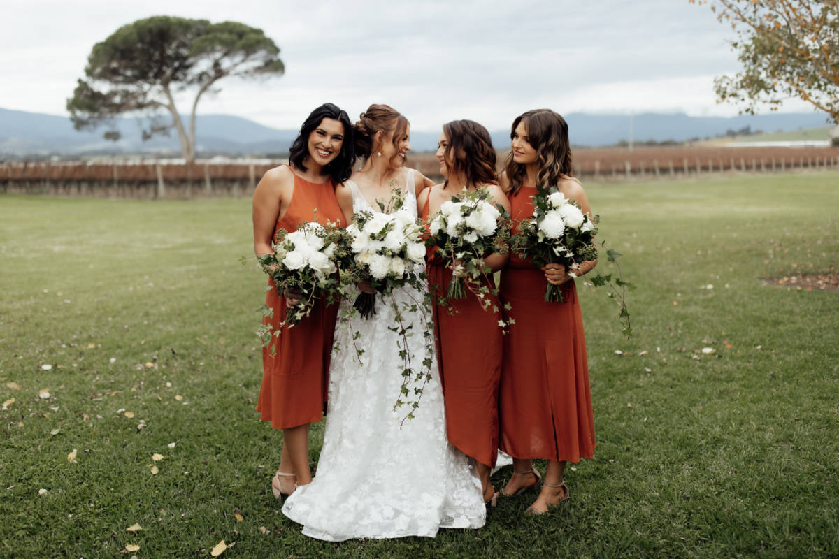 Classic Yarra Valley wedding for Ella and John at Stones. Photos by Fern & Stone Photography.