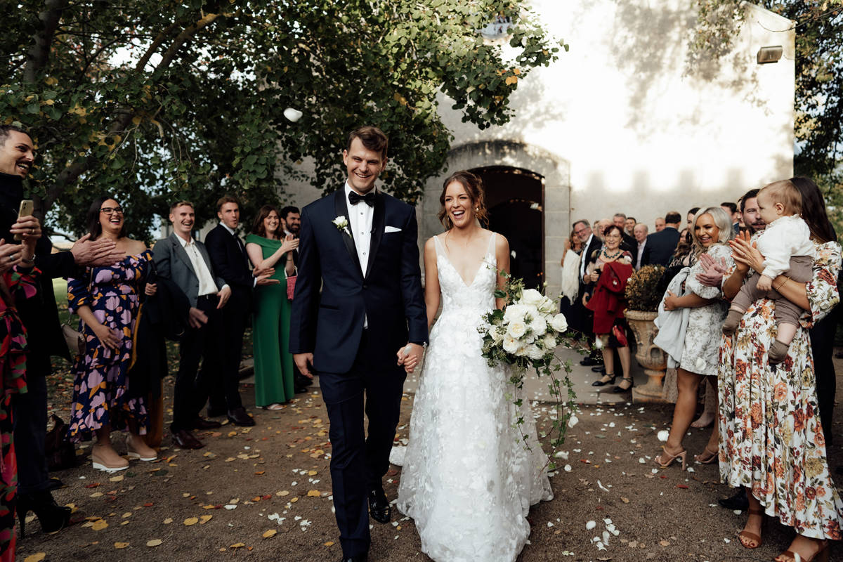 Classic Yarra Valley wedding for Ella and John at Stones. Photos by Fern & Stone Photography.