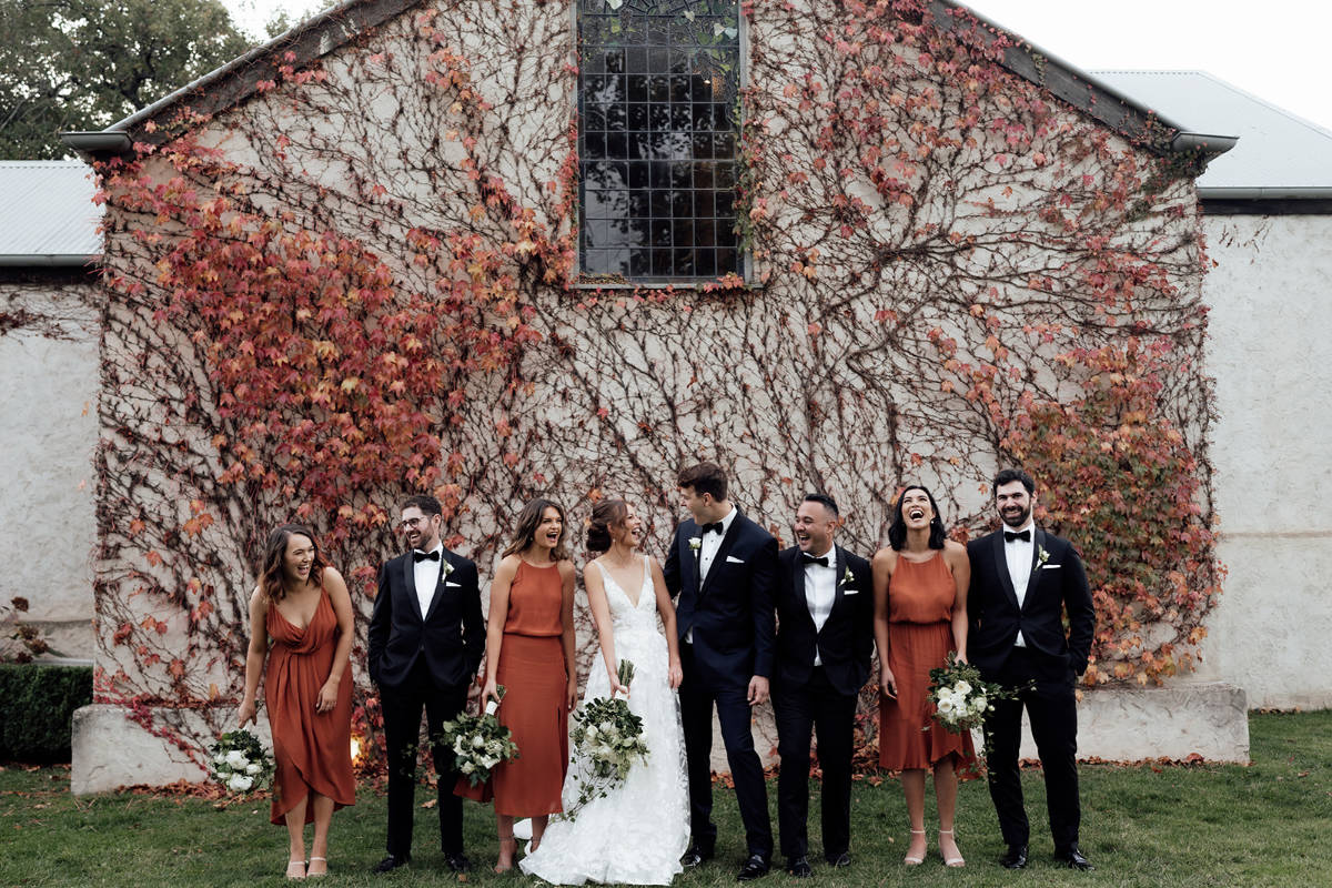 Classic Yarra Valley wedding for Ella and John at Stones. Photos by Fern & Stone Photography.