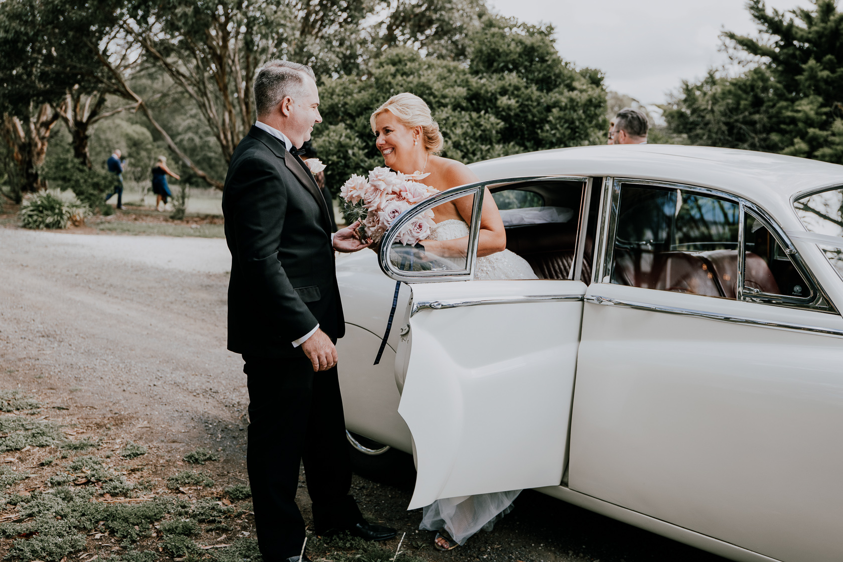 Luxury wedding at Terindah Estate, Bellarine Peninsula. Photos by Ashley K Weddings. Cathi & Jackie.