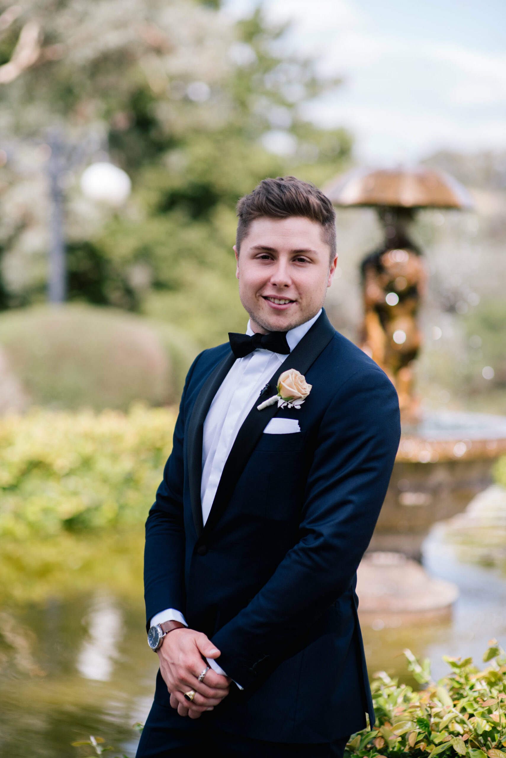 Romantic wedding at The Farm Yarra Valley, Warrandyte South. Photographed by Love & Other Photography.