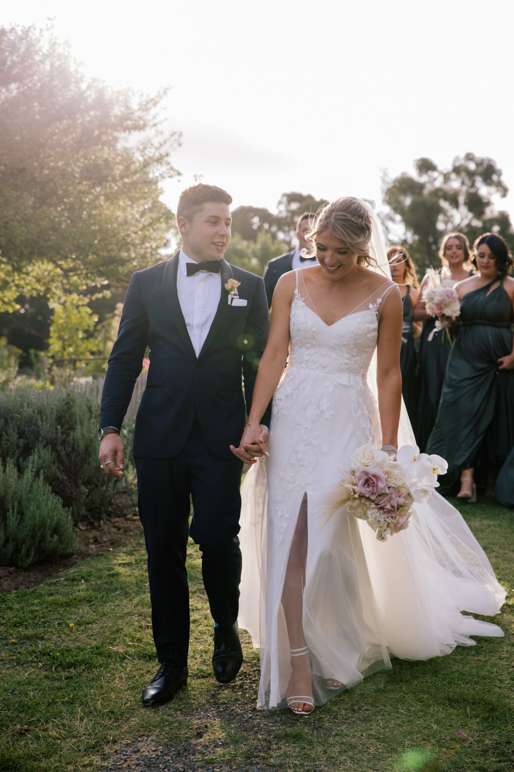 Romantic wedding at The Farm Yarra Valley, Warrandyte South. Photographed by Love & Other Photography.