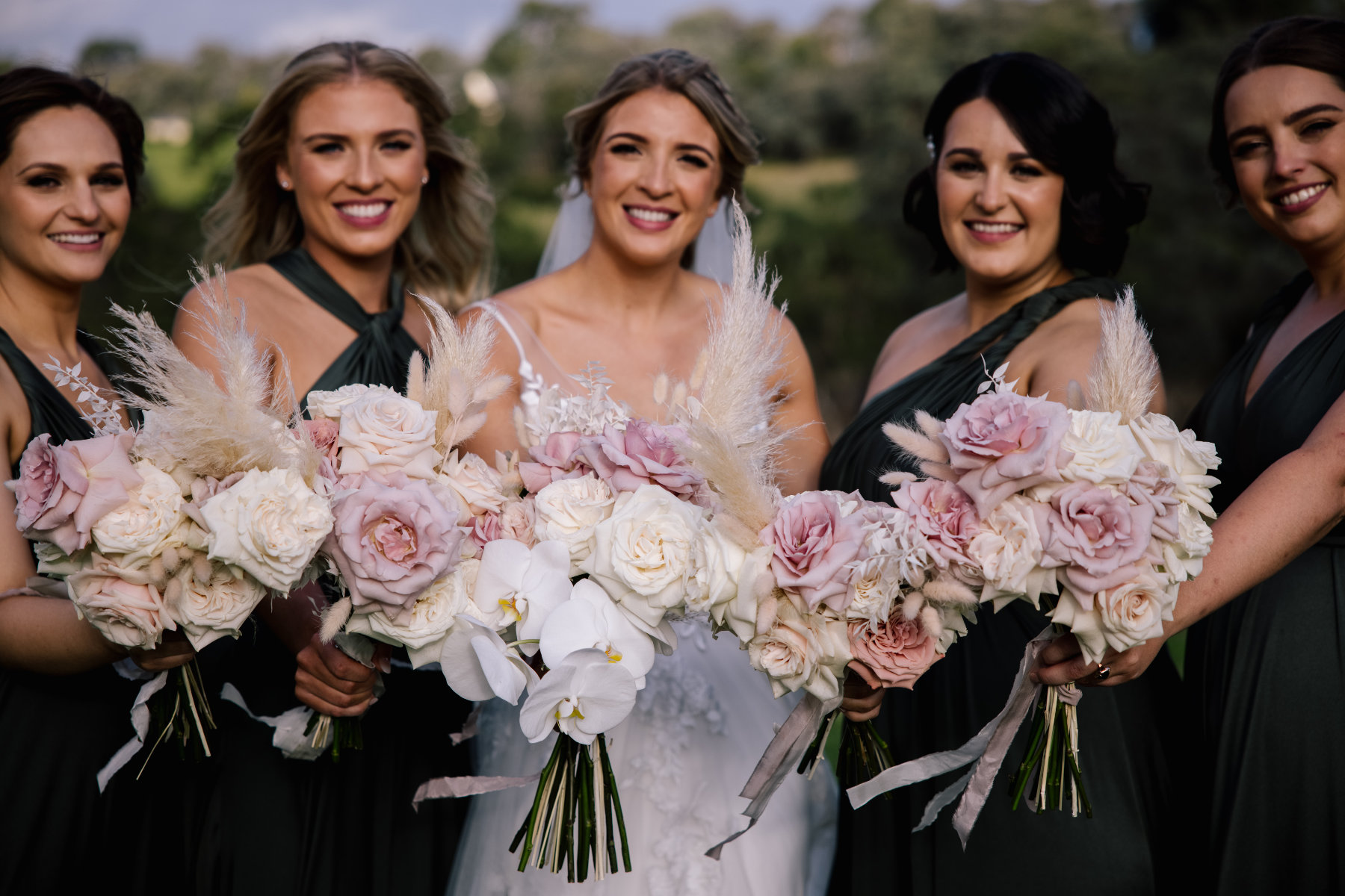 Romantic wedding at The Farm Yarra Valley, Warrandyte South. Photographed by Love & Other Photography.