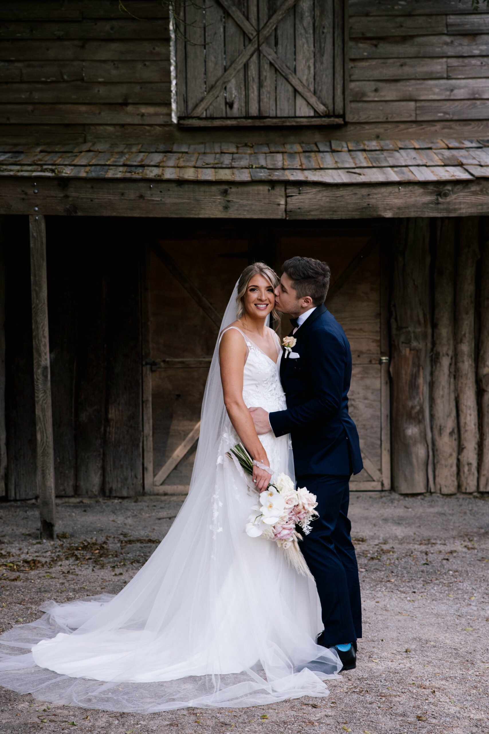 Romantic wedding at The Farm Yarra Valley, Warrandyte South. Photographed by Love & Other Photography.