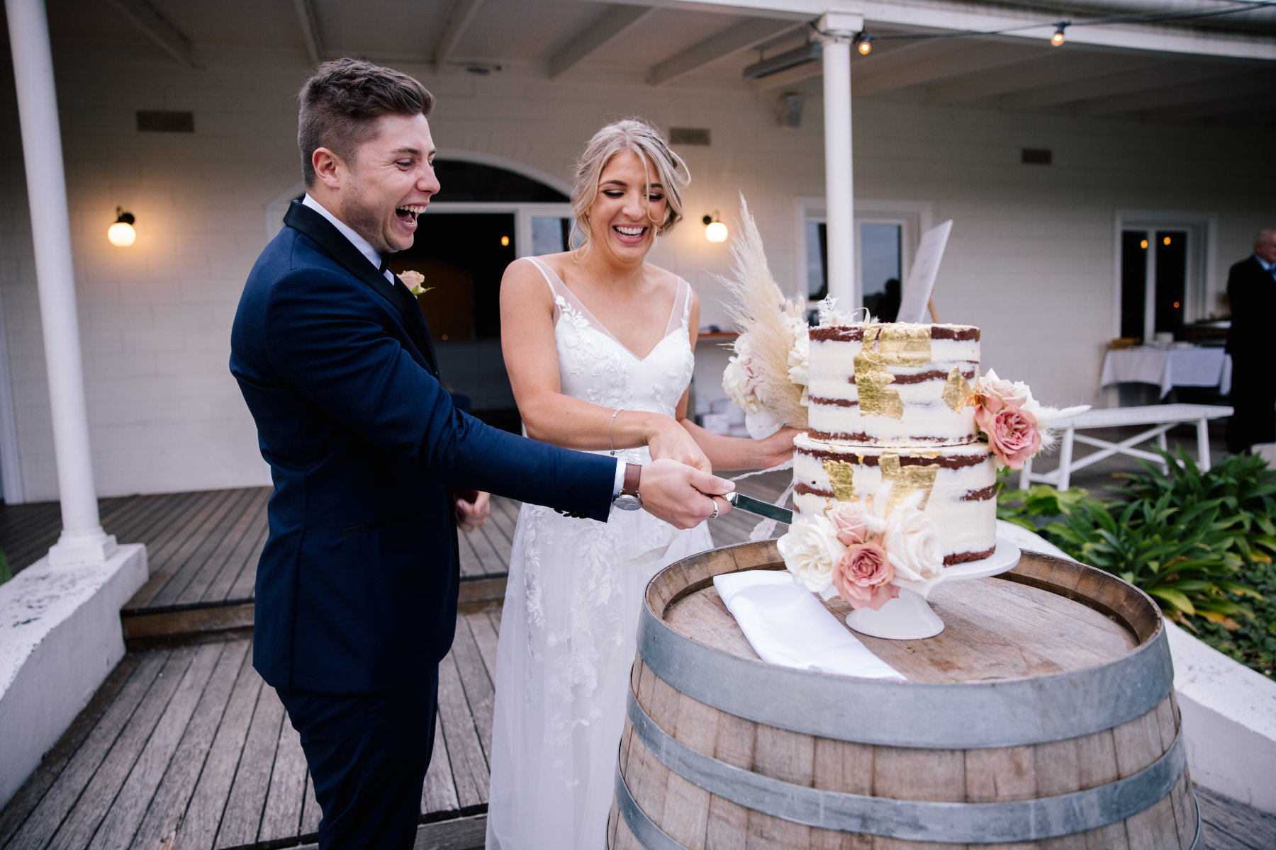 Romantic wedding at The Farm Yarra Valley, Warrandyte South. Photographed by Love & Other Photography.