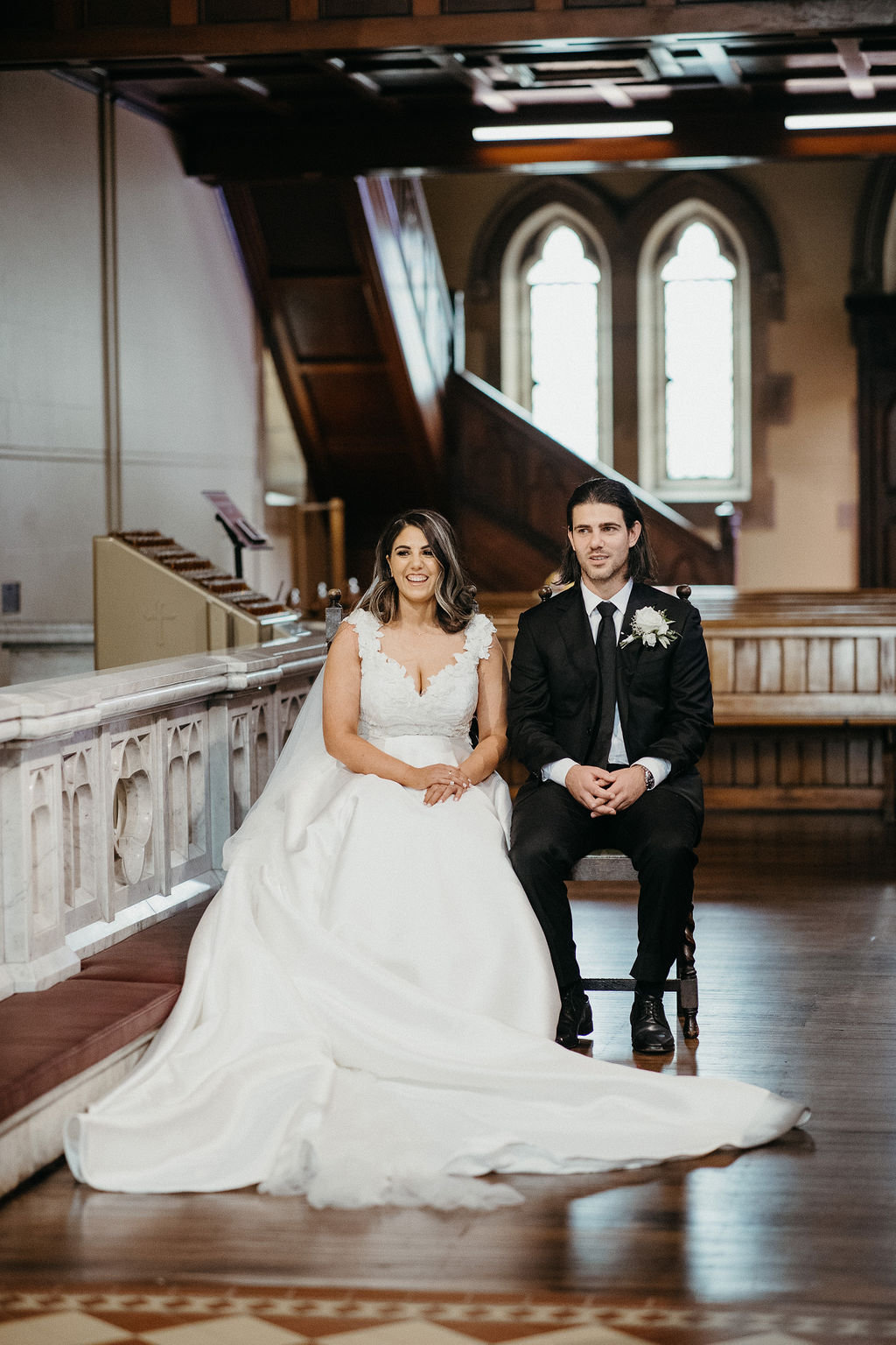 Luxury wedding at The Tea Room QVB, Sydney. Photos by In A Maze. Silvia & Anthony.