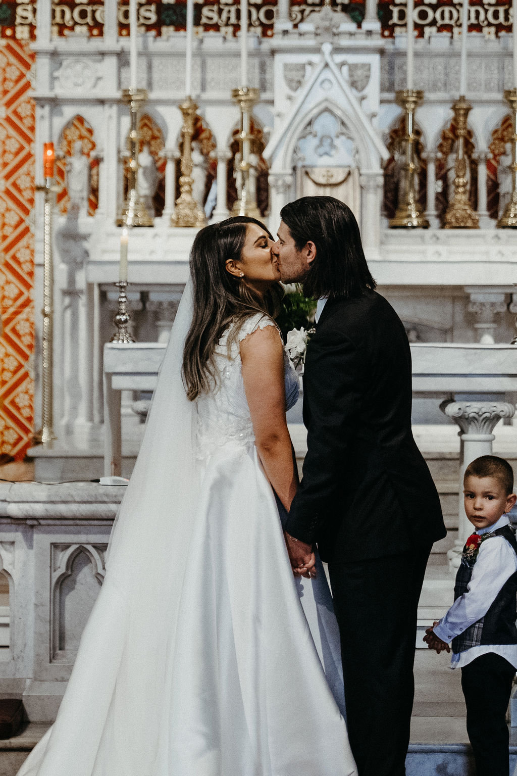 Luxury wedding at The Tea Room QVB, Sydney. Photos by In A Maze. Silvia & Anthony.