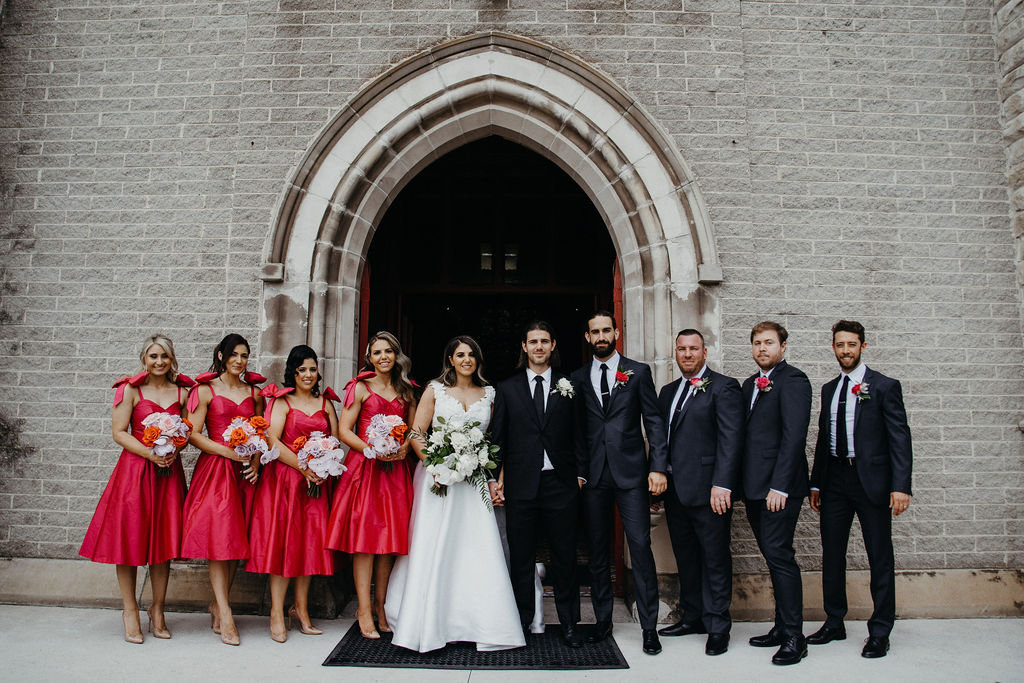 Luxury wedding at The Tea Room QVB, Sydney. Photos by In A Maze. Silvia & Anthony.