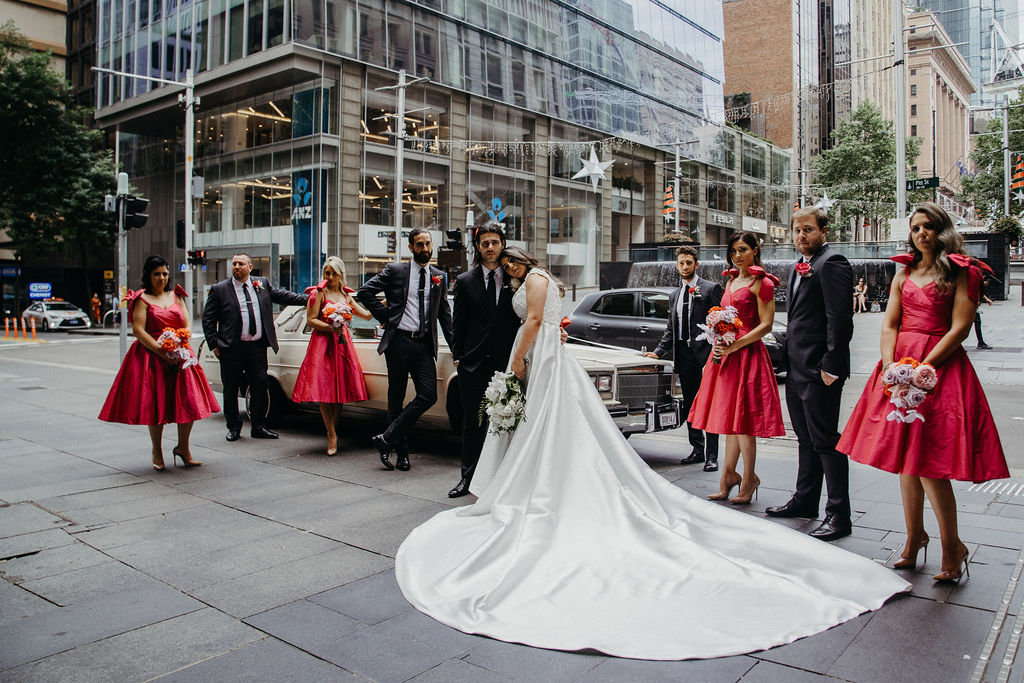 Luxury wedding at The Tea Room QVB, Sydney. Photos by In A Maze. Silvia & Anthony.