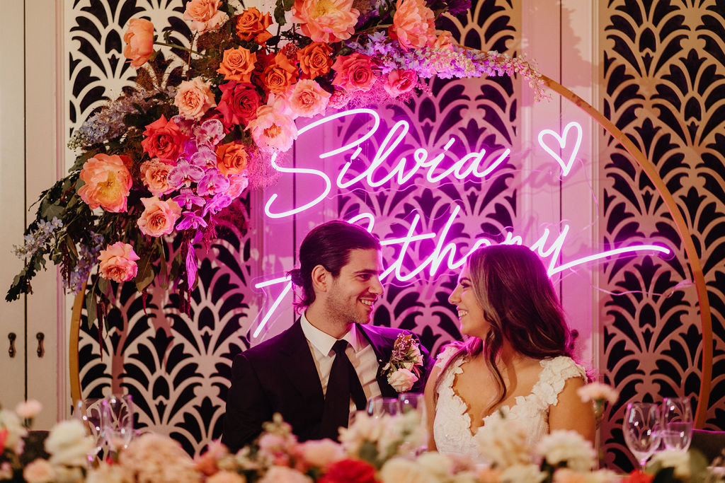 Luxury wedding at The Tea Room QVB, Sydney. Photos by In A Maze. Silvia & Anthony.