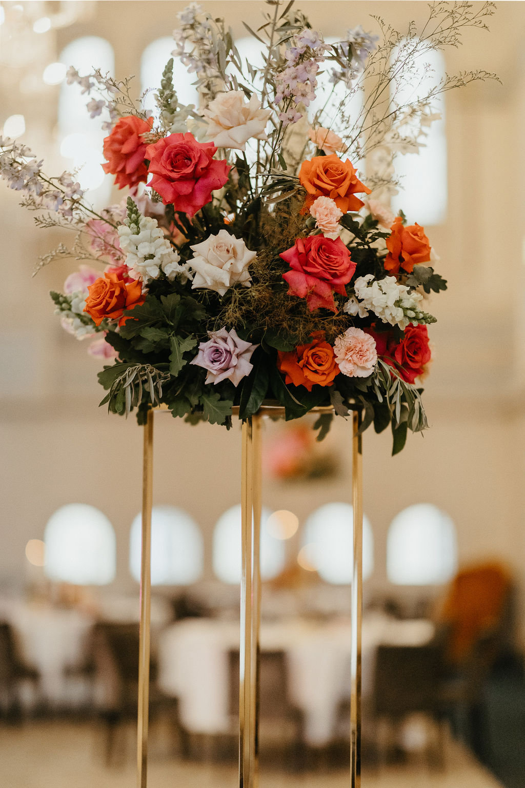 Luxury wedding at The Tea Room QVB, Sydney. Photos by In A Maze. Silvia & Anthony.