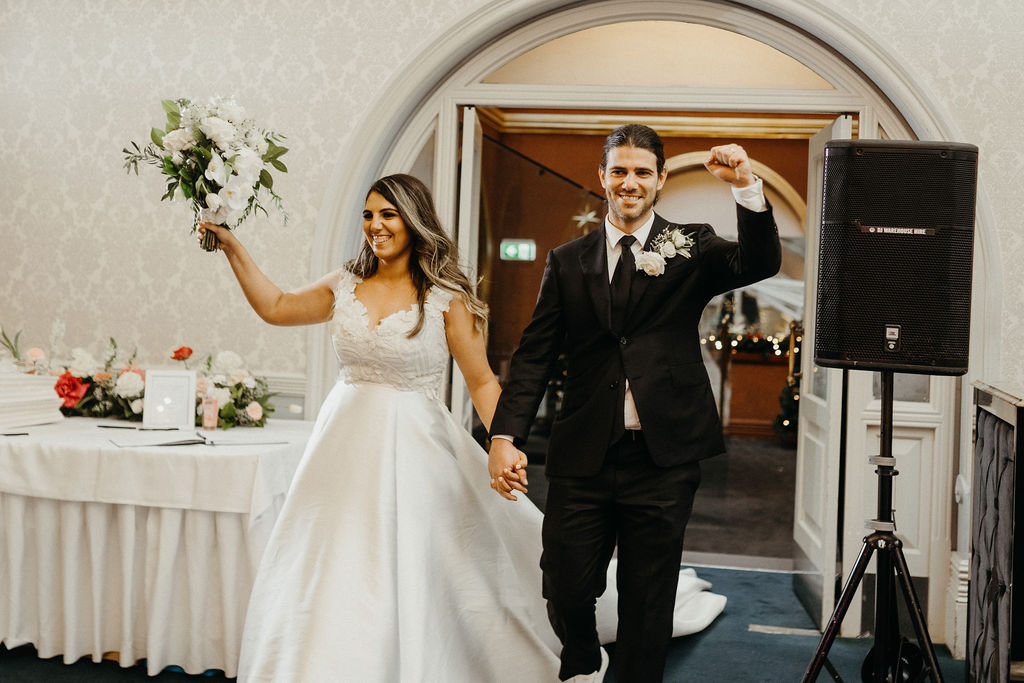 Luxury wedding at The Tea Room QVB, Sydney. Photos by In A Maze. Silvia & Anthony.