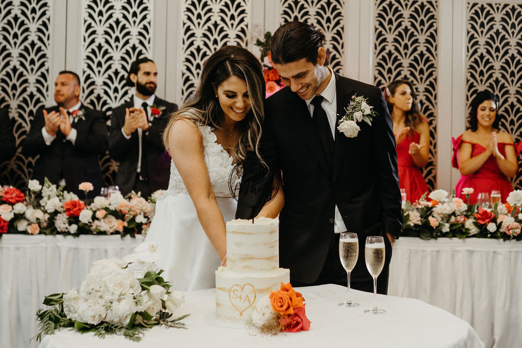 Luxury wedding at The Tea Room QVB, Sydney. Photos by In A Maze. Silvia & Anthony.