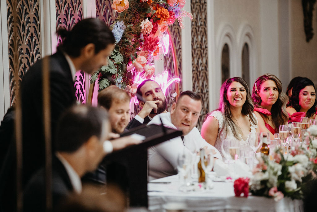 Luxury wedding at The Tea Room QVB, Sydney. Photos by In A Maze. Silvia & Anthony.