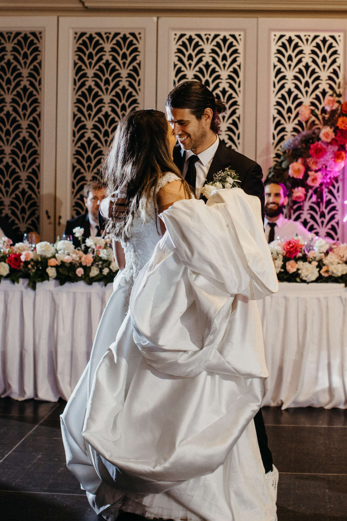 Luxury wedding at The Tea Room QVB, Sydney. Photos by In A Maze. Silvia & Anthony.