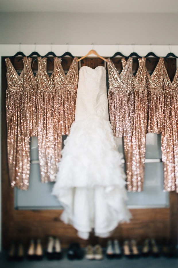 Christmas themed wedding Inspiration gold