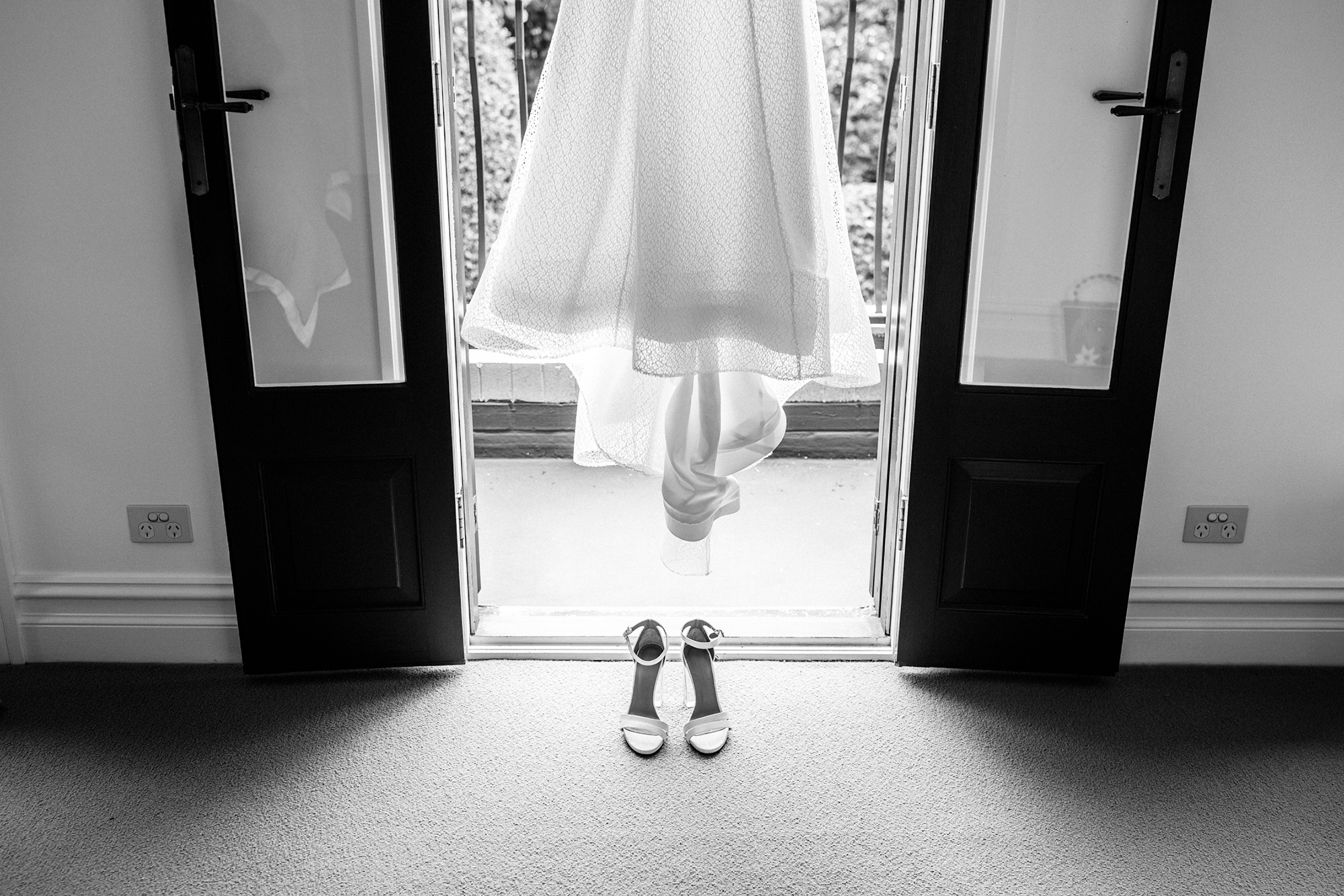 Ashley Rick Modern Wedding Brown Shoes Productions 005