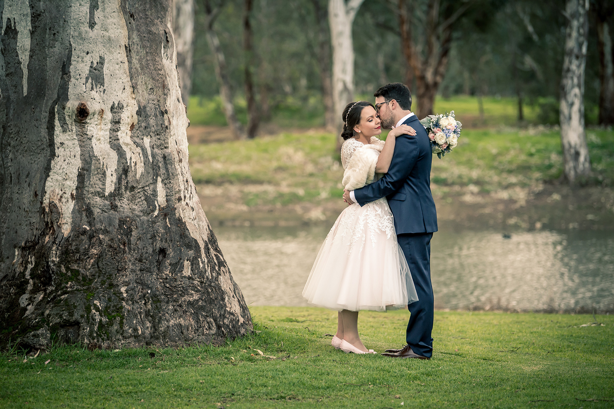 Bruna Travis Winter Vineyard Wedding Glenn Alderson Photography 027