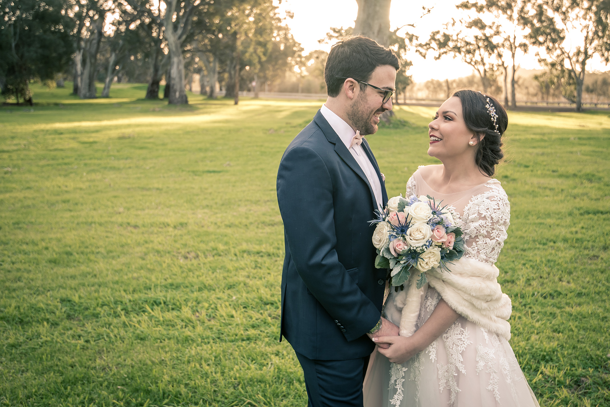 Bruna Travis Winter Vineyard Wedding Glenn Alderson Photography 031