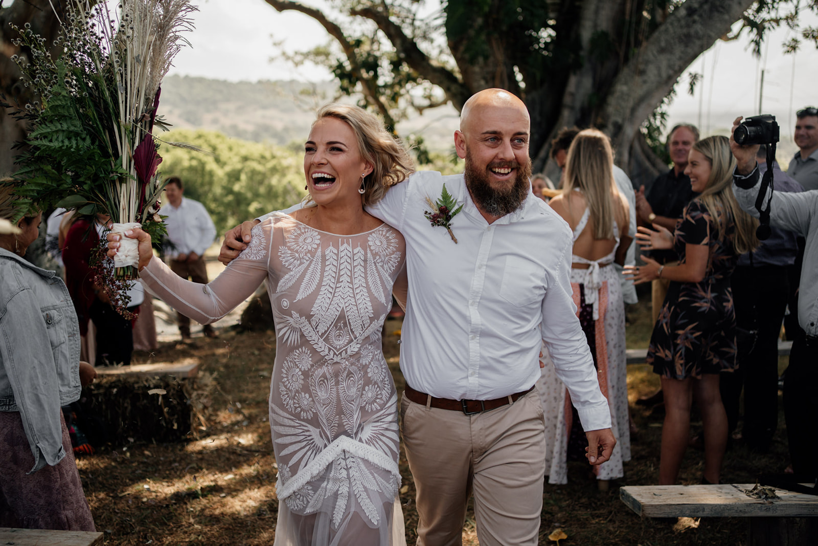 Byron Bay Tooraloo Farmstay Wedding Sam Wyper Photography Lauren Andrew 25