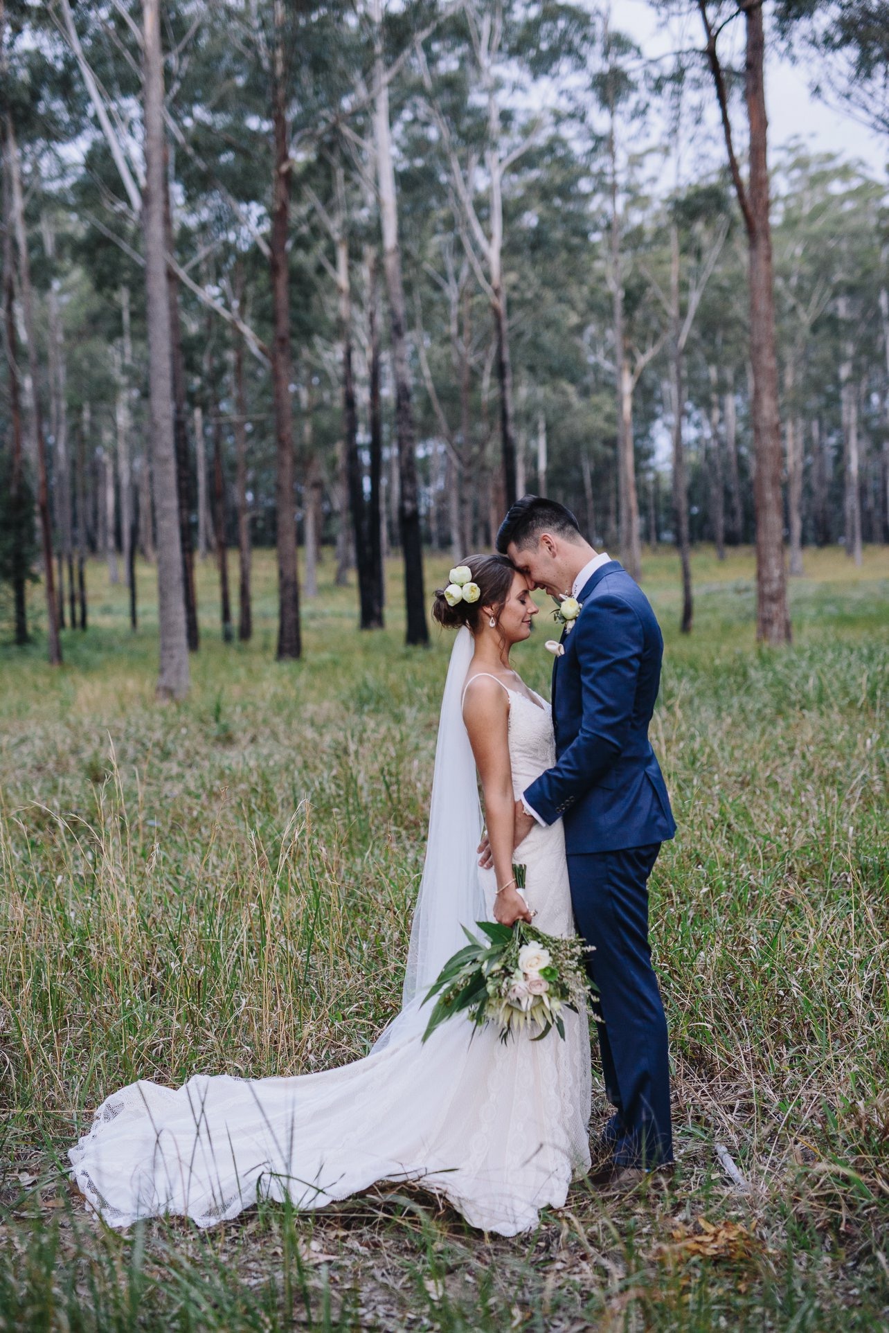 Emergency exit adds to excitement of Emily and Kyle's chapel wedding ...