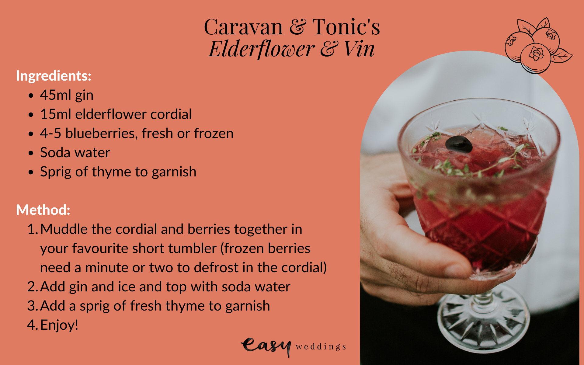 Caravan & Tonic Festival Cocktail Recipes