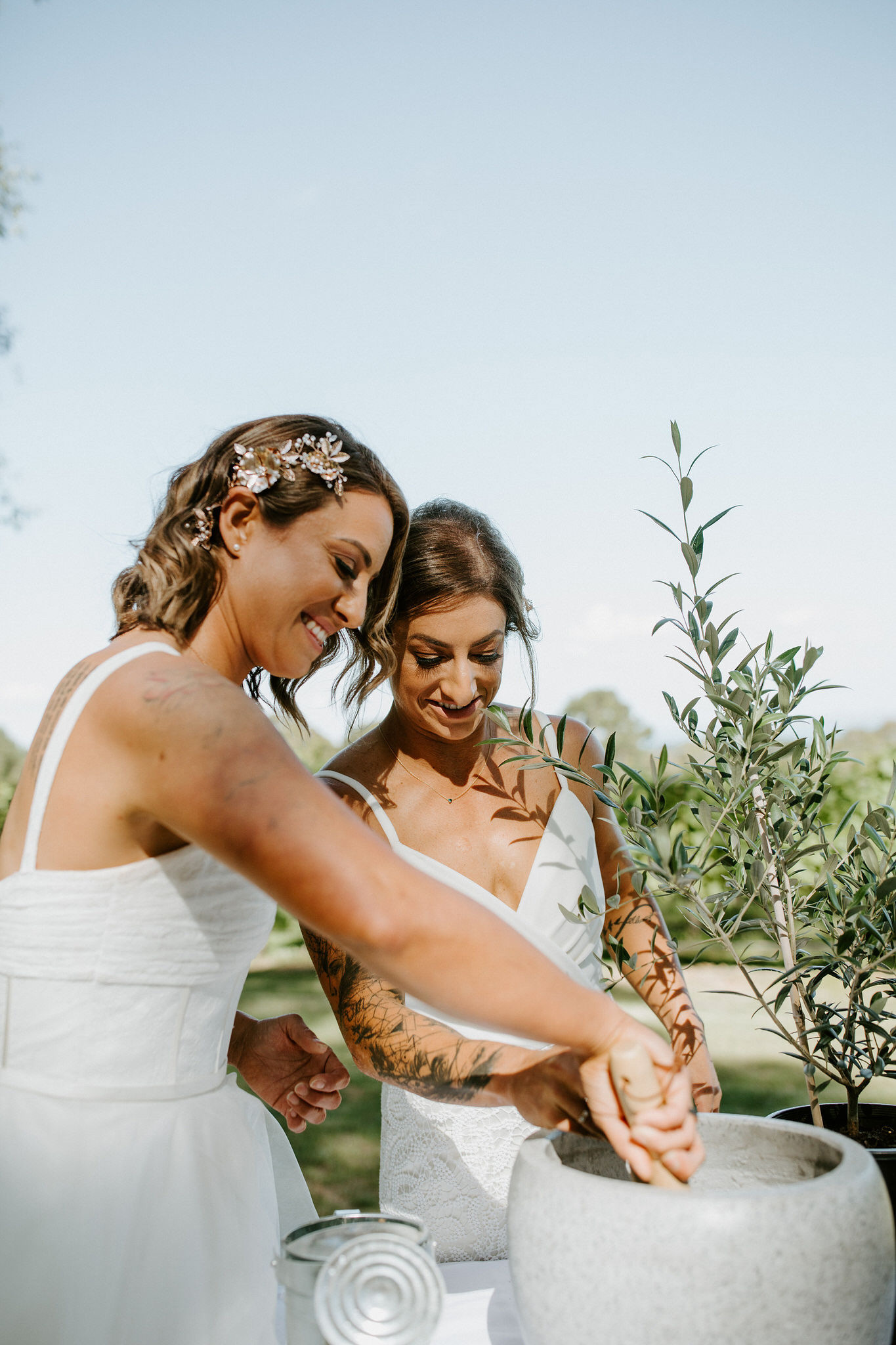 Chiara Bianca Rustic Vineyard Wedding Dan Brannan Photography 035