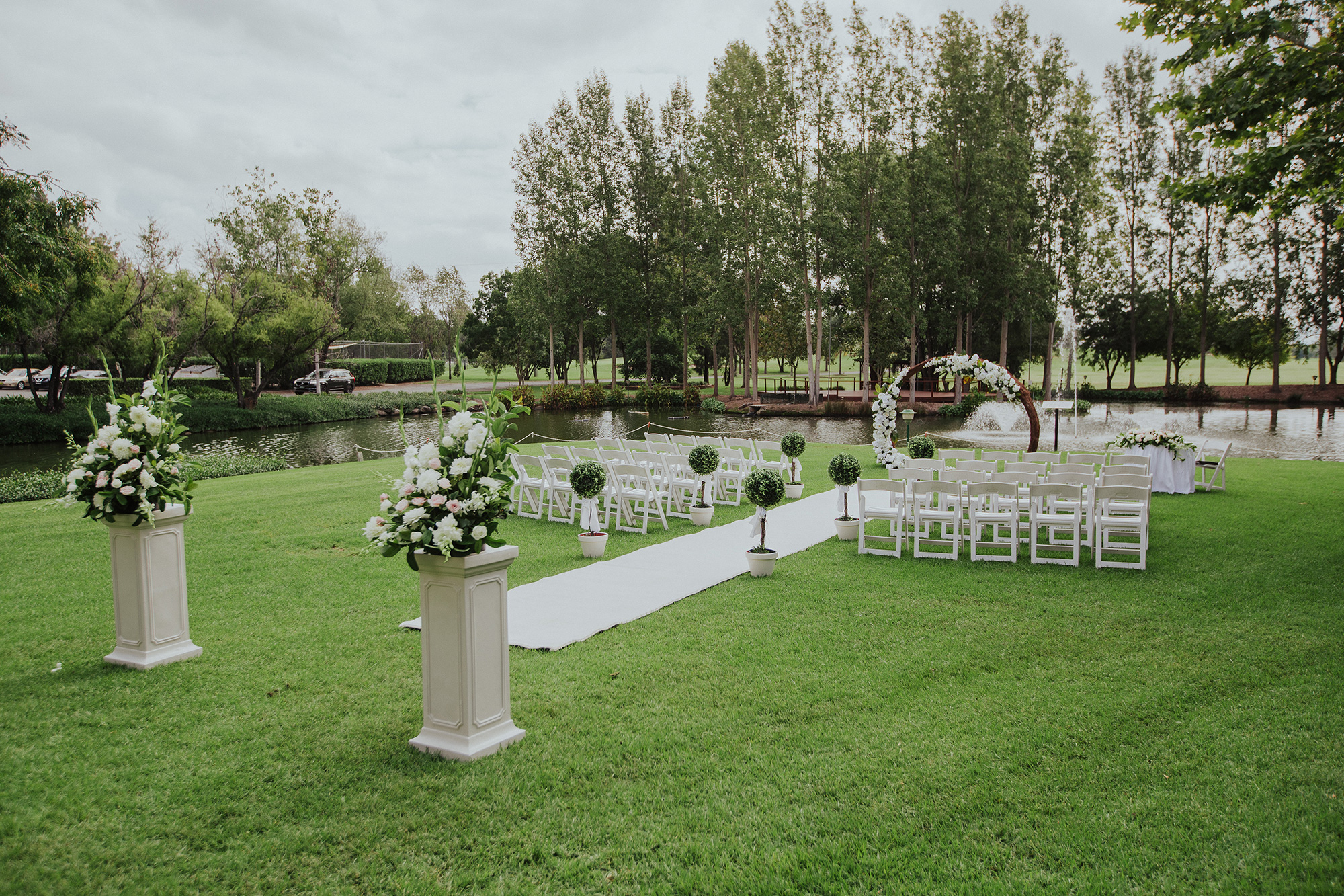 Courtney Josh Elegant Romantic Wedding Fame Park Studios 005